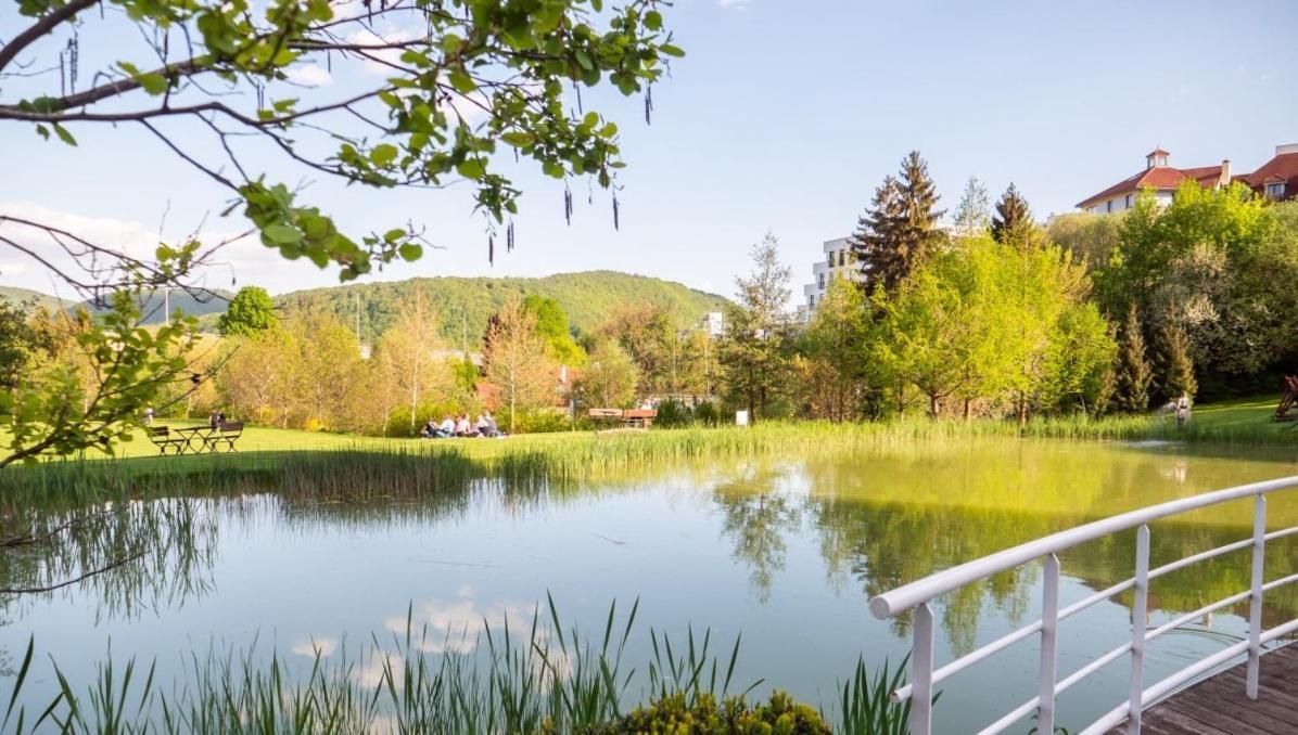 Alure Residences 3 & 24H Self Check-In, Parking In The Garage In The Apartment Building Included, New Building, Terrace, Green Location With A Forest Park With A Lake, Children'S Playground Banská Bystrica Exteriör bild